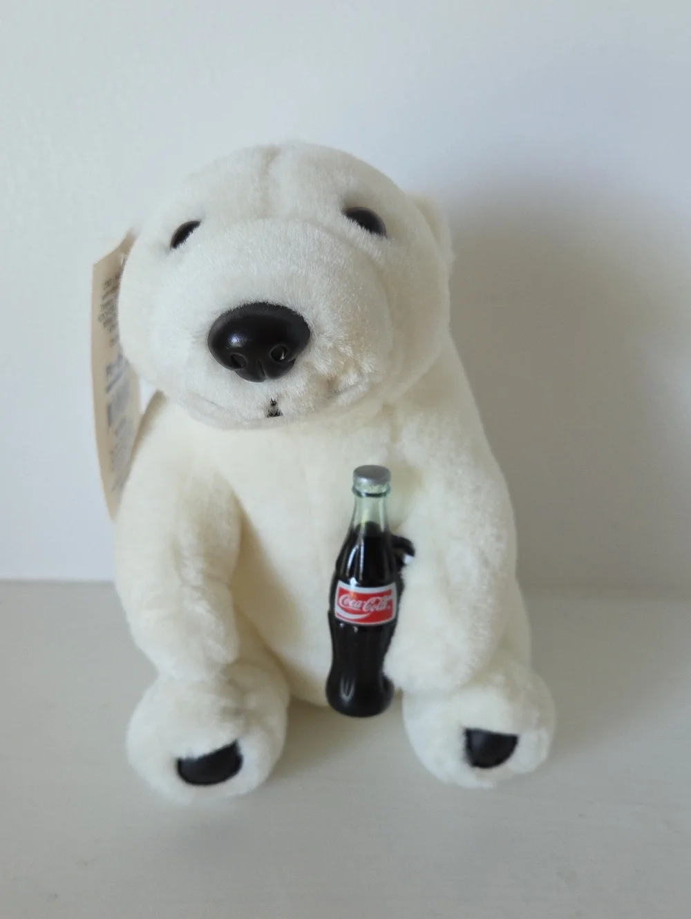 Vintage 1993 Coca-Cola Polar Bear plush collectible